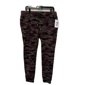 NWT Zyia 🌙purple camo joggers pocket unwind sz XXL